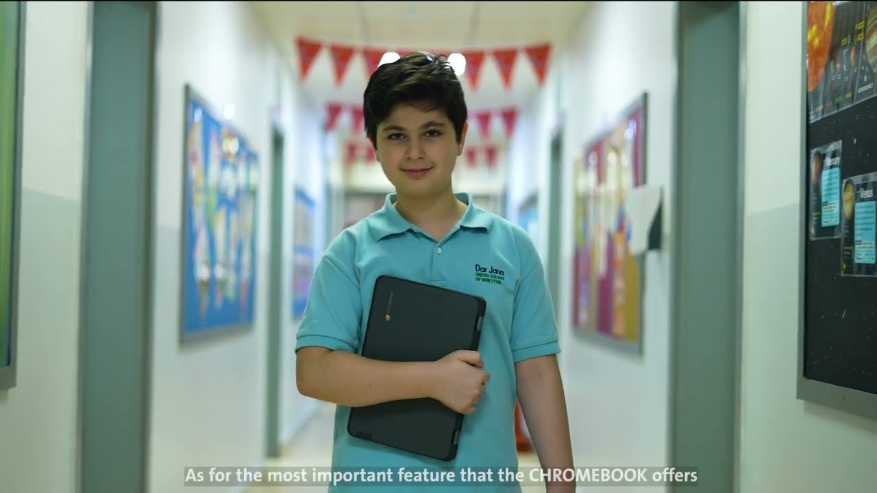 Dar Jana International Schools Introduce: The Chromebook !