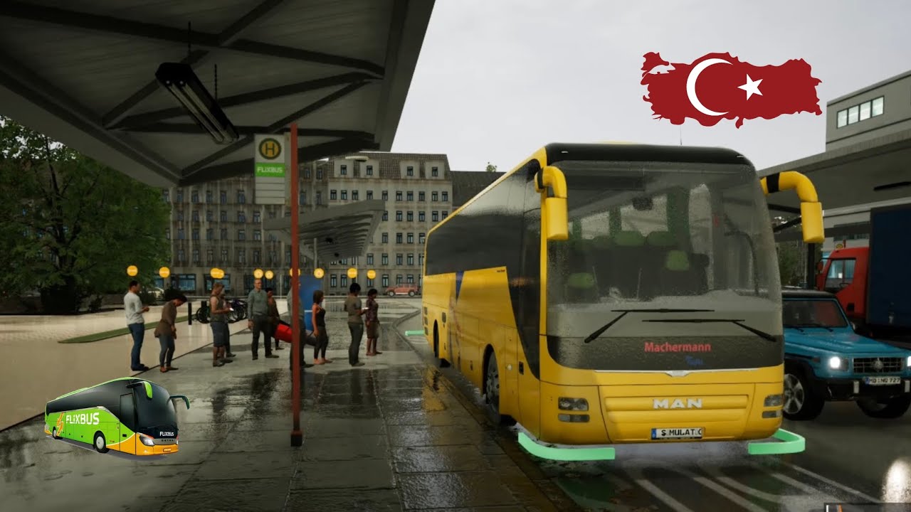 FERNBUS SIMULATOR | MAN LION'S COACH | 4K HD GRAPHICS | GAME PLAY |