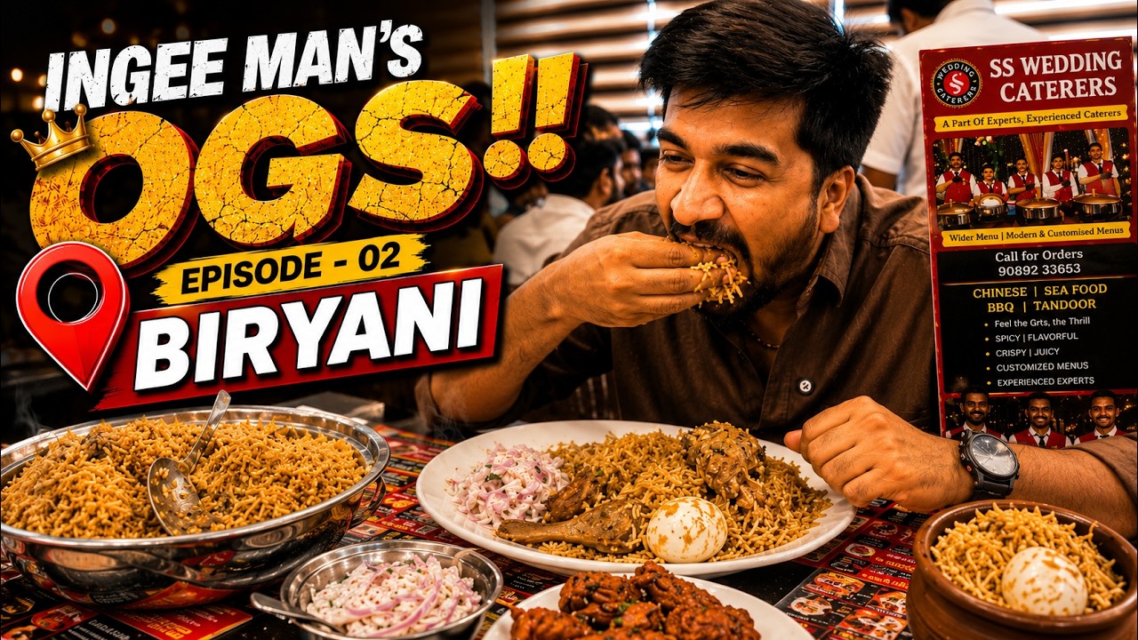 Chennai oda BEST BIRYANI ah? | INGEE MAN'S OG SERIES EP.2 | Mutton Biryani in Chennai