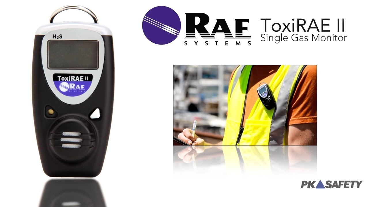 Single Gas Monitor: ToxiRAE II by RAE Systems