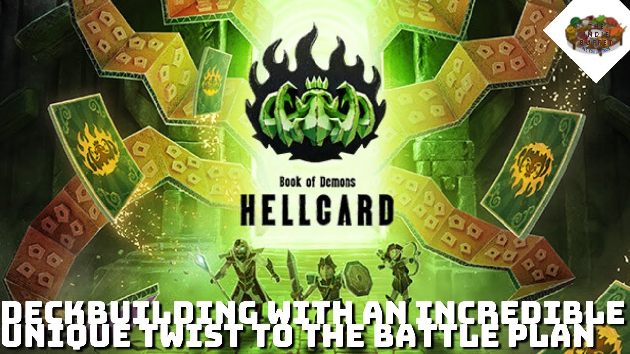 This Unique Deckbuilder is such a new experience to play! | Book Of Demons: Hellcard