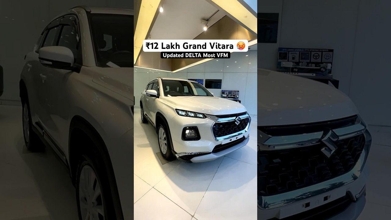 Grand Vitara Delta New Updated ❤️ #shorts #grandvitara #maruti #update #feature #car