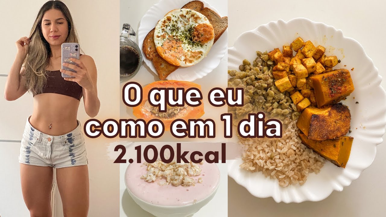 O QUE EU COMO EM UM DIA PARA GANHO DE MASSA MUSCULAR | DIETA DE HIPERTROFIA + TREINO DE SUPERIORES