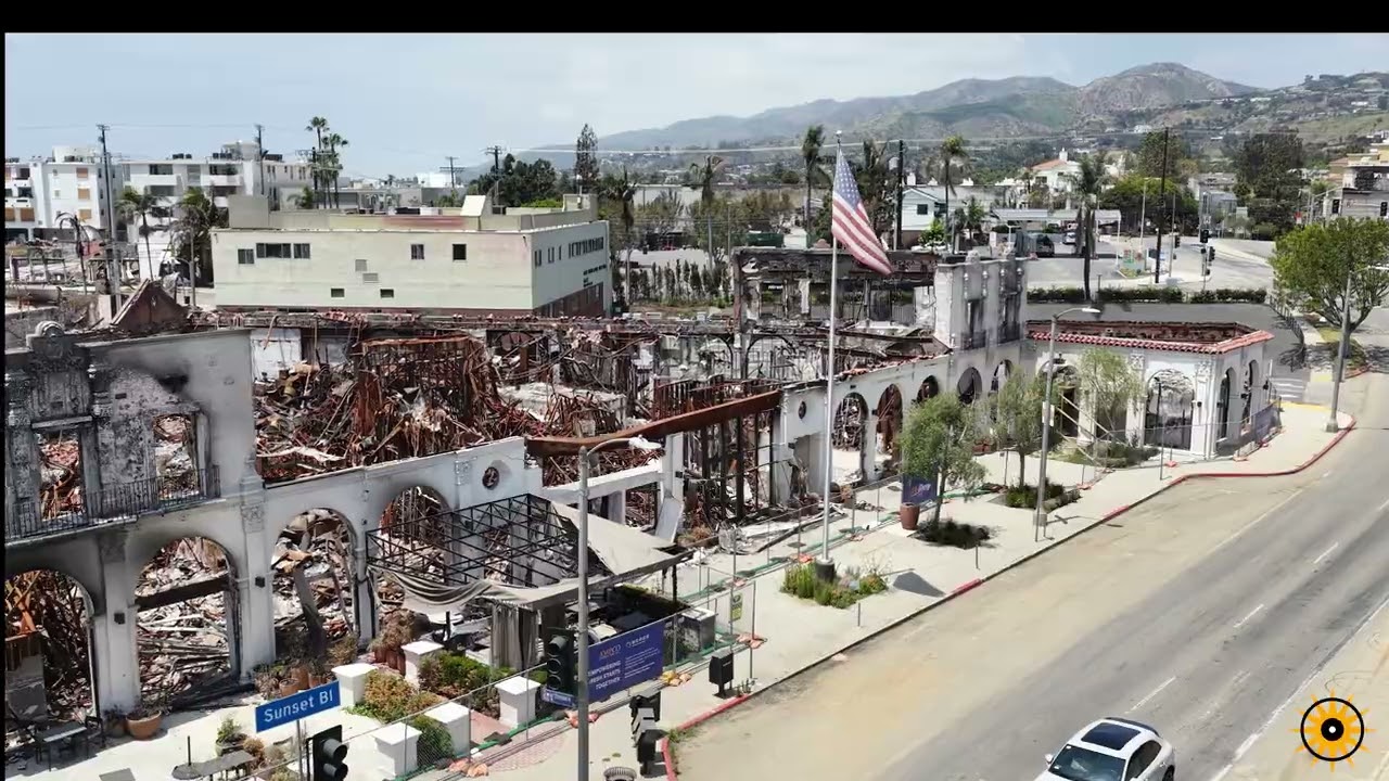 Palisades Aerial Media: Pacific Palisades Fire – ABC Streets Update V36