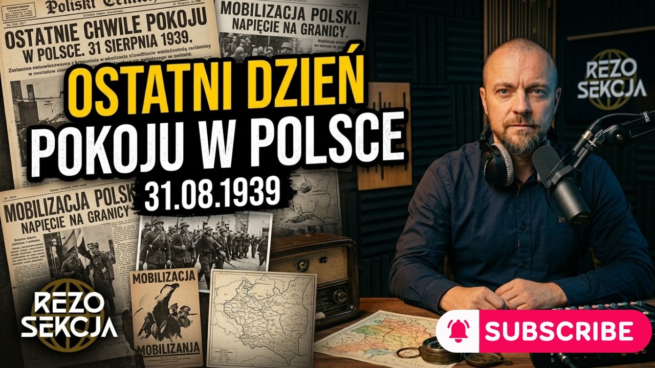 31.08.1939r. Dzień przed wybuchem II Wojny Światowej || REZOSEKCJA