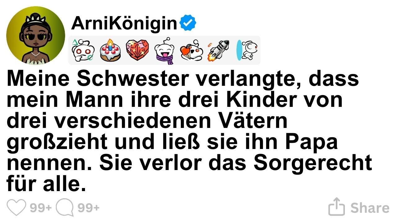 [GANZE STORY] Meine Schwester wollte, dass mein Mann ihre Kinder großzieht. Sie verlor alle.
