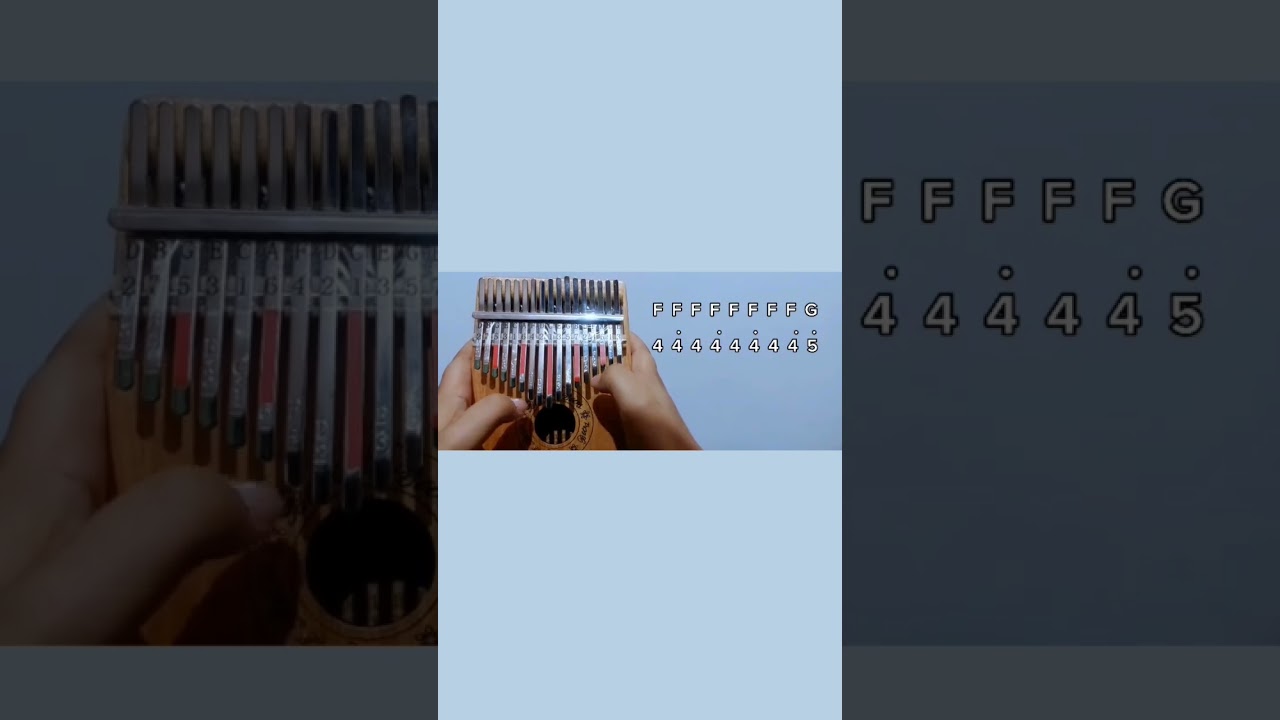 The Scientist #coldplay #thescientist #kalimba #cover