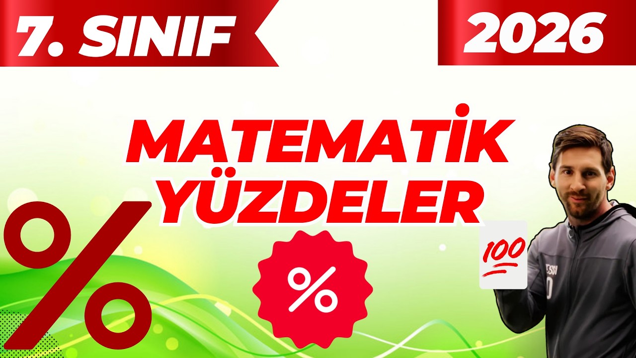 7. Sınıf Matematik Yüzdeler | 4. Ünite Konu Anlatımı