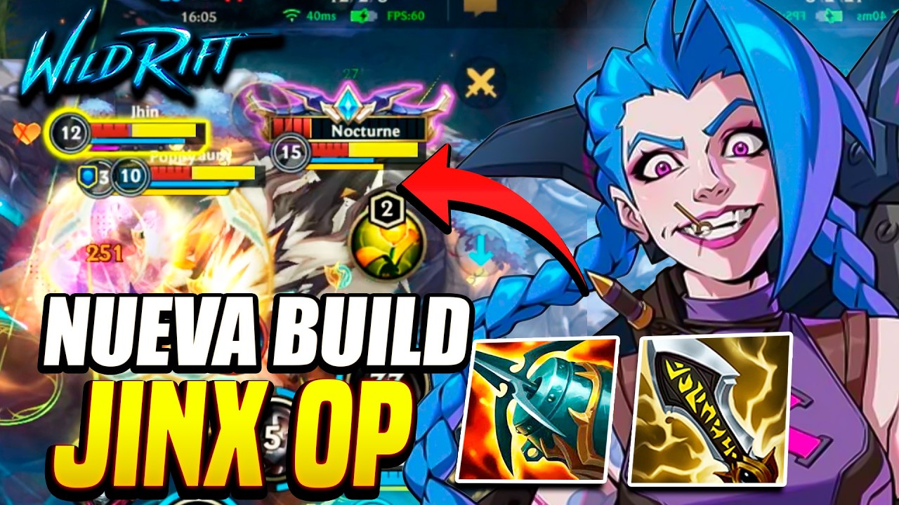 ¡MAXIMO DAÑO CON JINX Y EL NUEVO OBJETO!