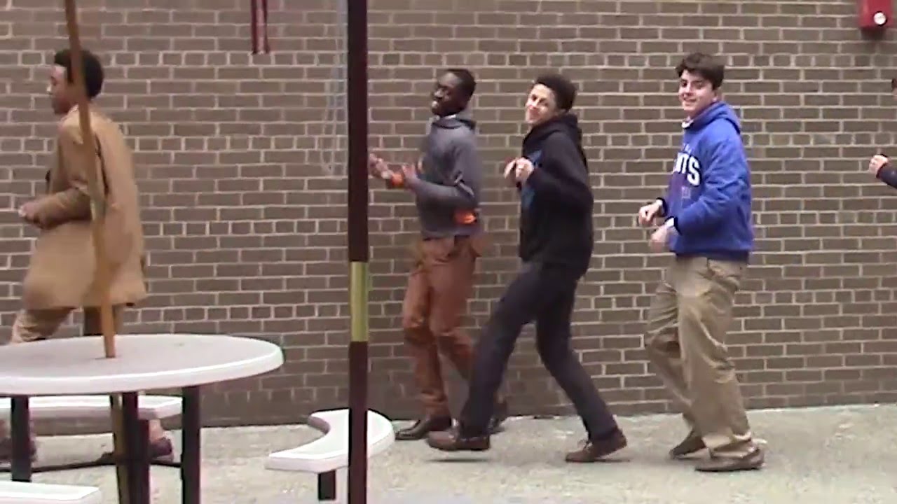 #runningmanchallenge Xavier High School Edition