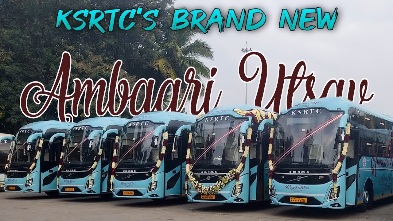 KSRTC Ambaari Utsav Inauguration 2024 😍 | 2nd Batch Ambaari Utsav Volvo 9600 Buses