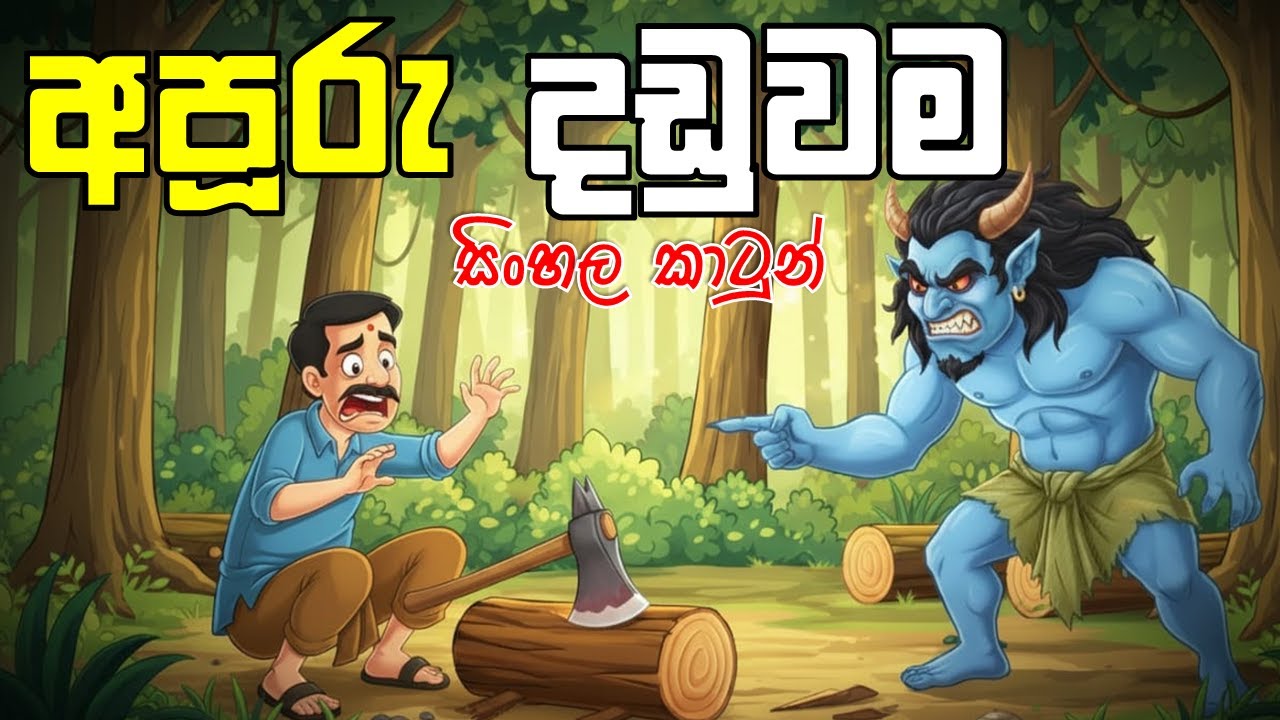 දුප්පත් දරකපන්නෙකුට අත් වූ ඉරණම   | lama kathandara sinhala | සිංහල කාටූන් | sinhala cartoon story |