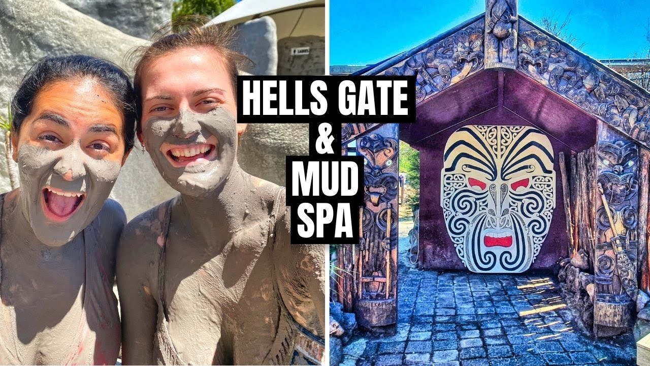 ЭТО АД?? // Геотермальный грязевой спа-центр Hells Gate в Роторуа