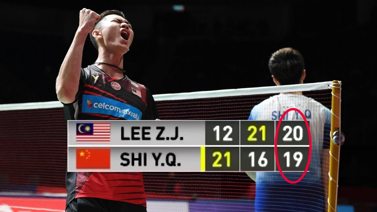 The Time when Lee Zii Jia BEAT Shi Yu Qi