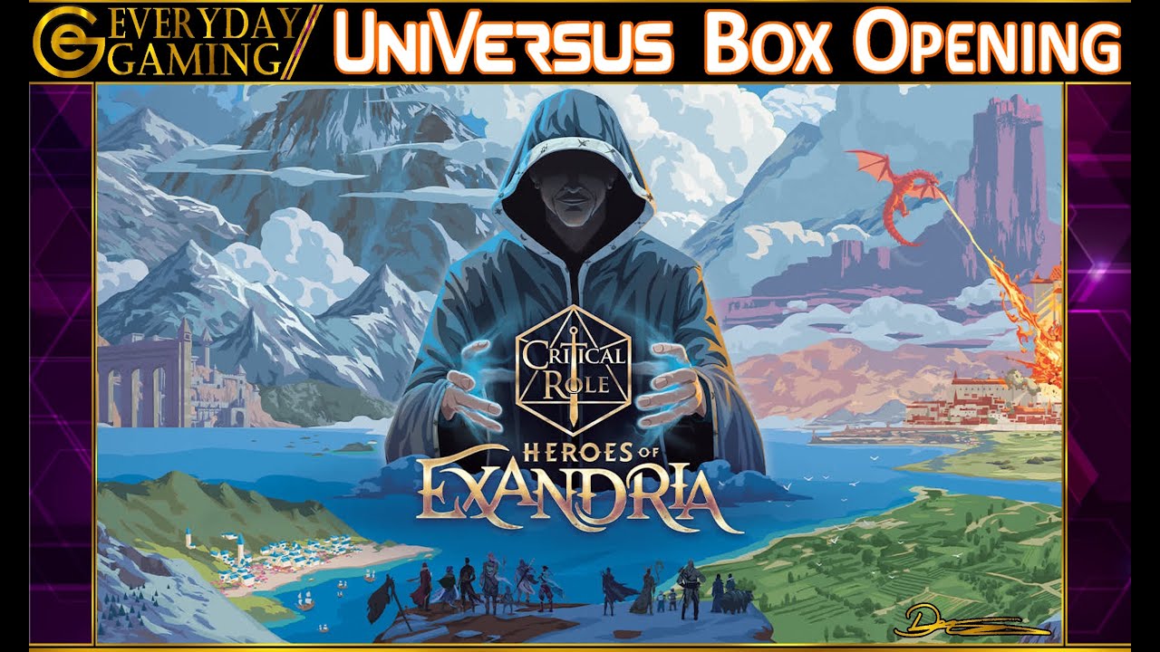 Everyday Gaming: UniVersus x Critical Role - Heroes of Exandria Box Opening