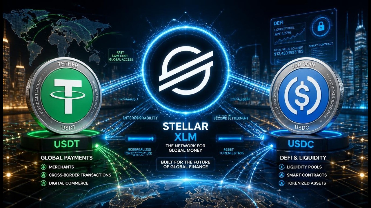 💵 USDT Dominates Payments, USDC Leads DeFi - And Why It Matters for $XLM