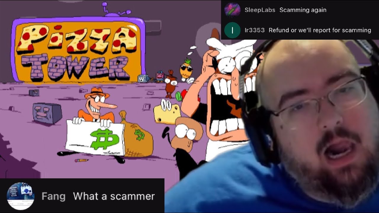 WingsofRedemption обманывает фаната на 20 долларов | PizzaTowerGate