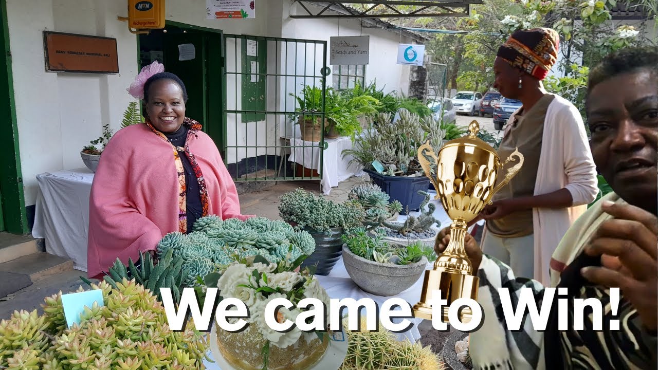 My First Time Competing in the The Lusaka Flower Show 2025