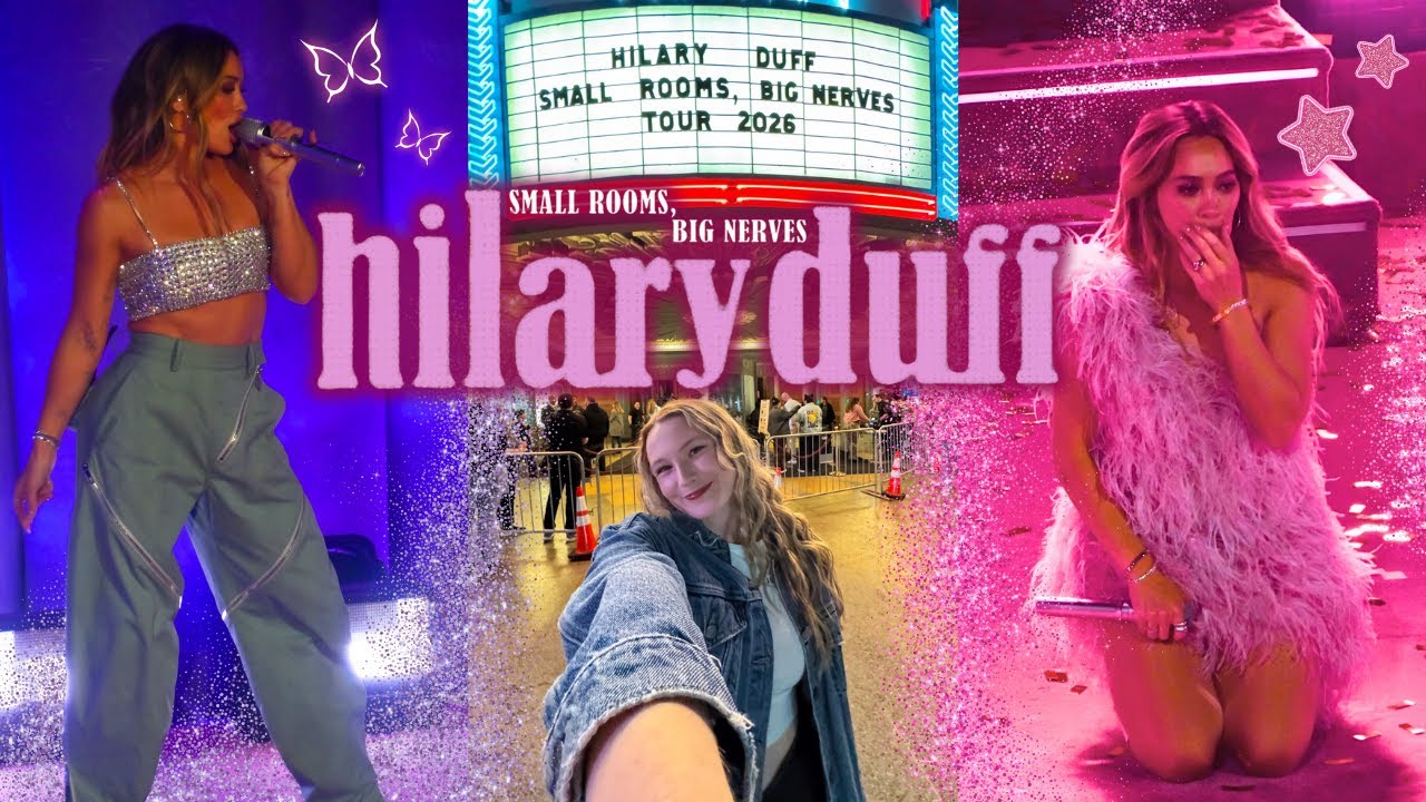HILARY DUFF LA CONCERT VLOG 💘 AKA what dreams are made of ✨