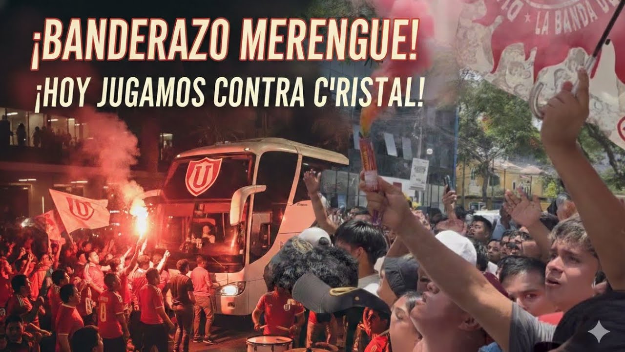BANDERAZO CREMA 🔥💪🏼 | PREVIO AL PARTIDO DE CRISTAL 🆚 U ❤️💛