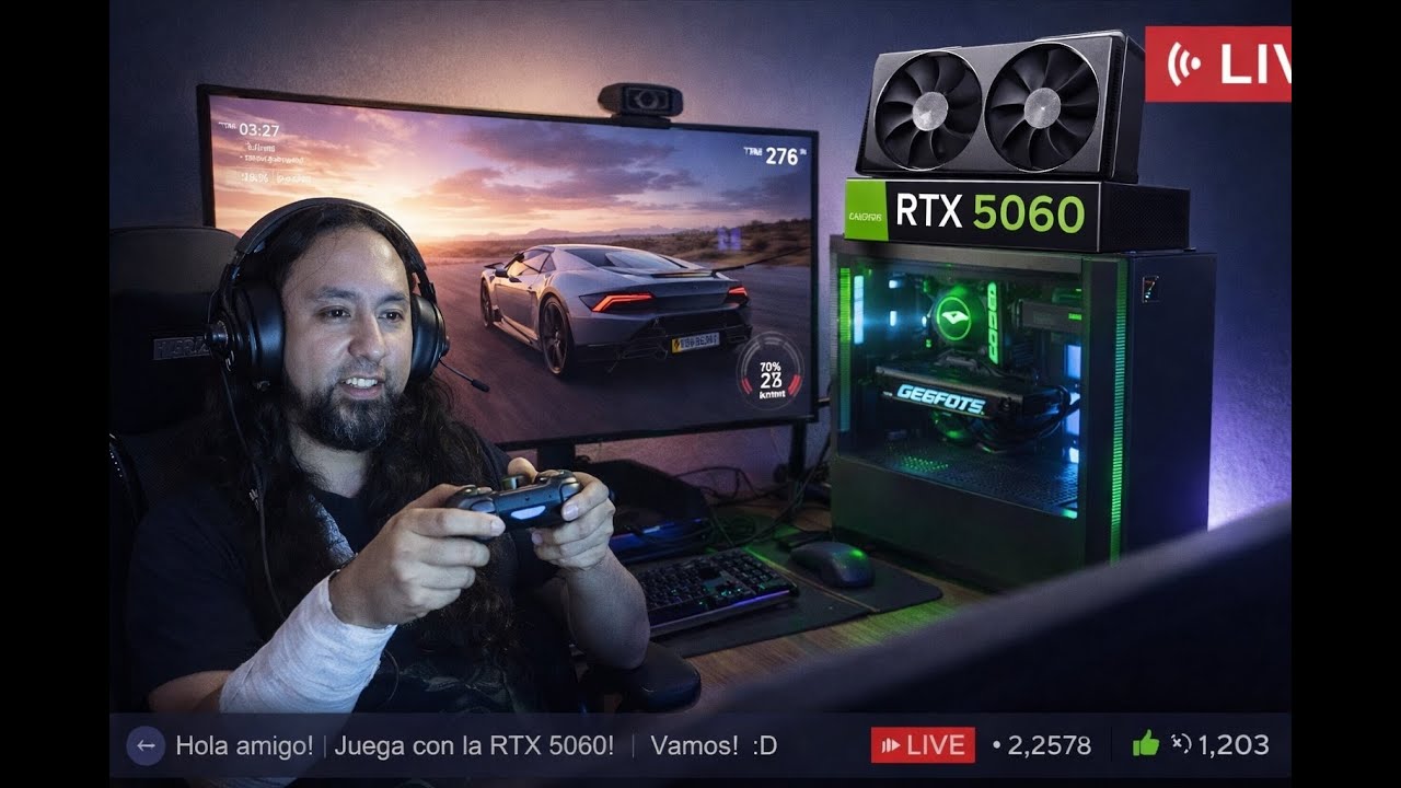 🔴🚗 Forza Horizon 5 The Eliminator | RTX 5060 en acción | Directo 🎧🎮