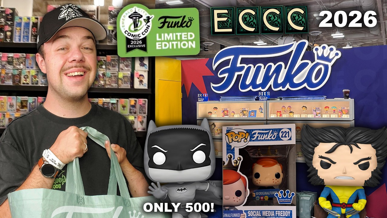 GRAIL Funko Pop Hunting at Comic Con (ECCC 2026)