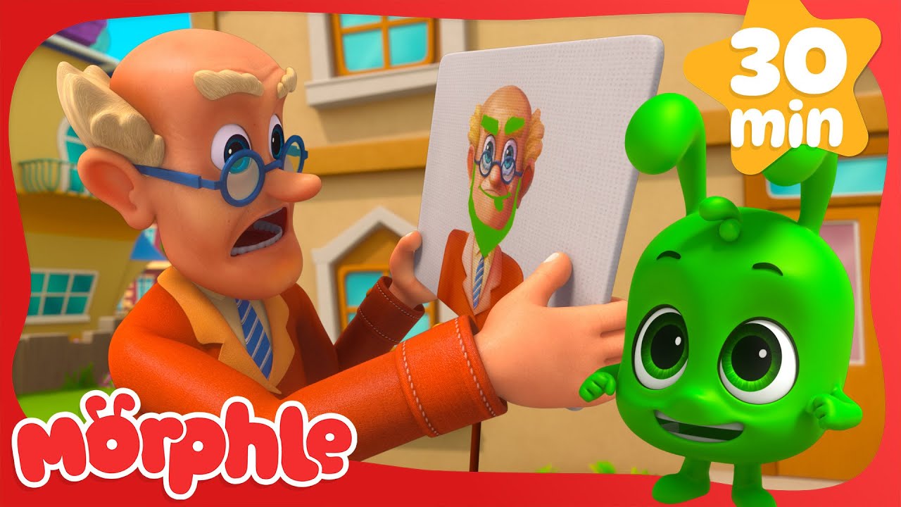 Tout en vert ! | Morphle en Français | Dessins Animés Pour Enfants