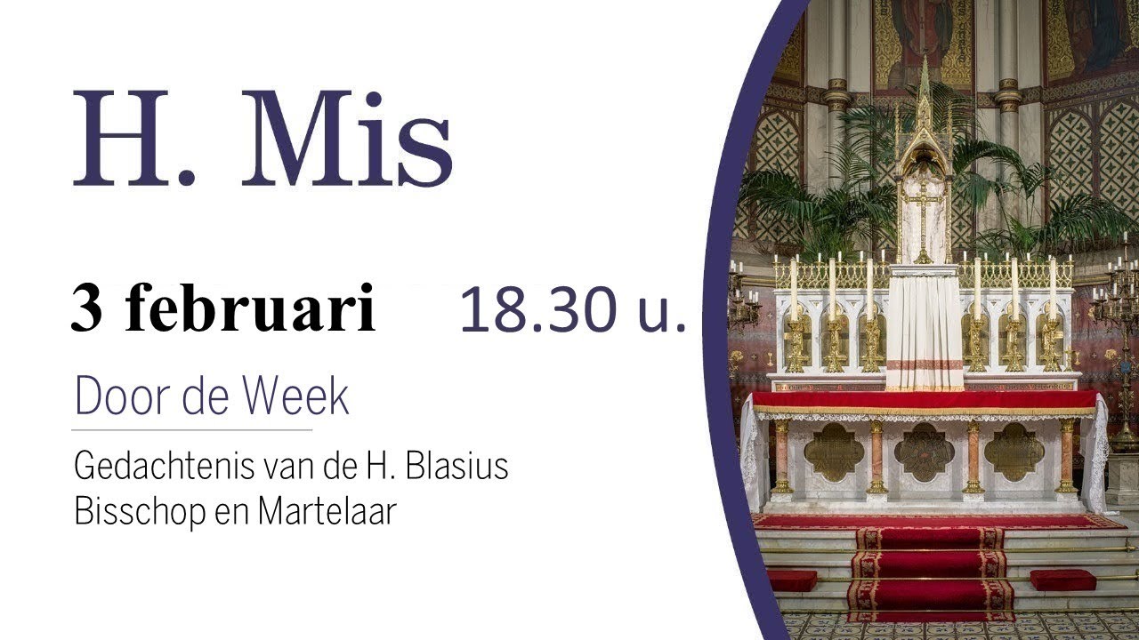 FSSPX Antwerpen - 03/02 DOOR DE WEEK