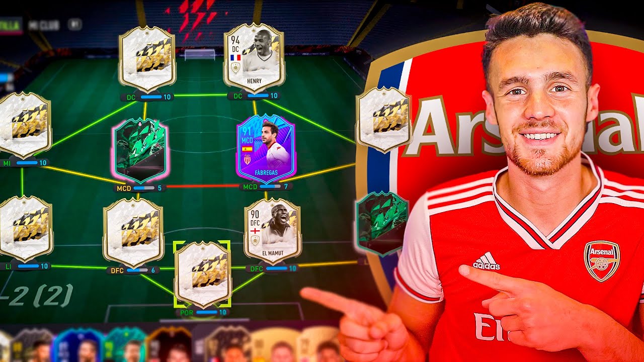 EL MEJOR ARSENAL DE LA HISTORIA EN FIFA 22 !!