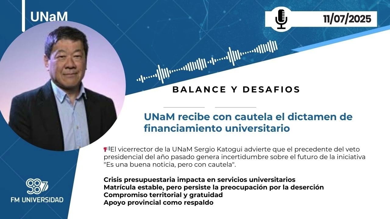 UNaM recibe con cautela el dictamen de Financiamiento Universitario