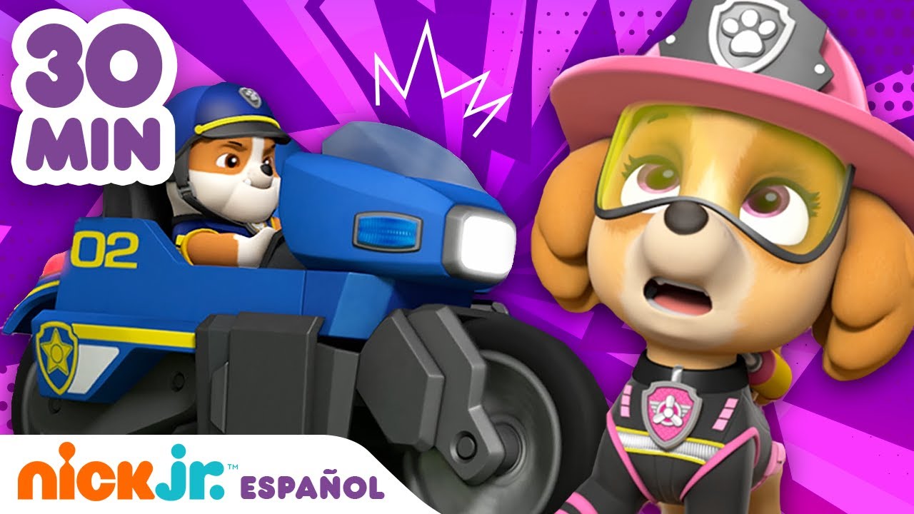 ¡30 minutos de los mejores rescates de los PAW Patrol! | Nick Jr. en Español