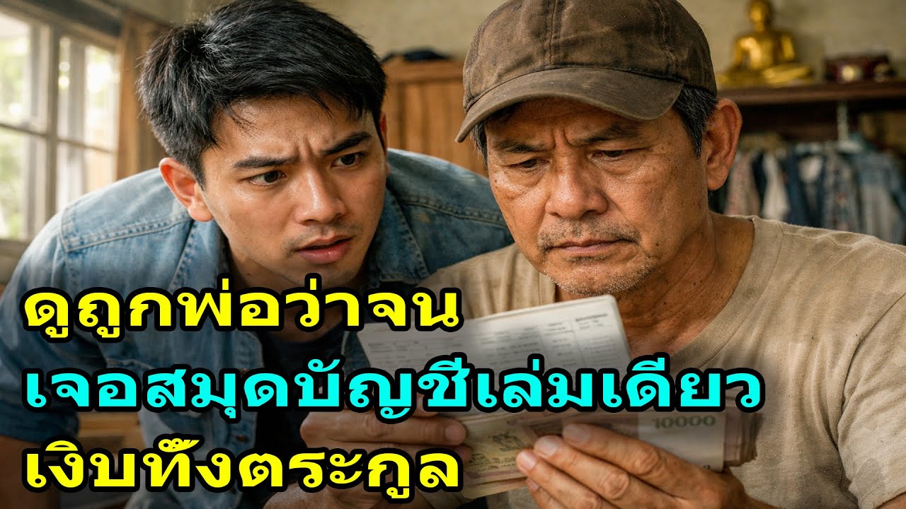พี่ชายเศรษฐีเหยียดน้องจน กินบำนาญ 5 พัน แต่พอเห็นยอดเงินในบัญชี ถึงกับเข่าทรุด!