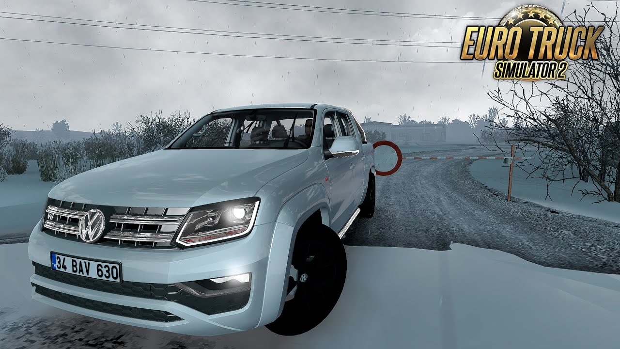 ✅ ▶Volkswagen Amarok◀ | ETS 2 1.39 | 🚦 CAR MOD | 4K