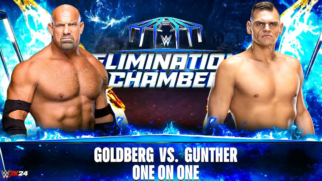 Goldberg vs Gunther – The Icon vs The Ring General | WWE 2K24 Full Match Highlights
