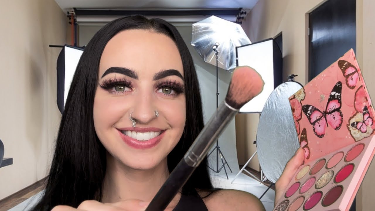 [ASMR] Doing Your Makeup For A Magazine Photo Shoot RP