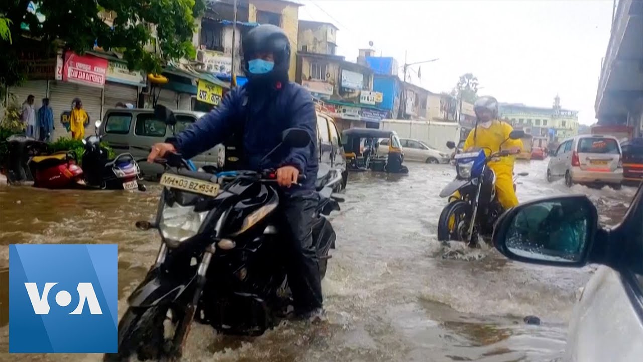 Mumbai Streets Flooded After Days of Rain
