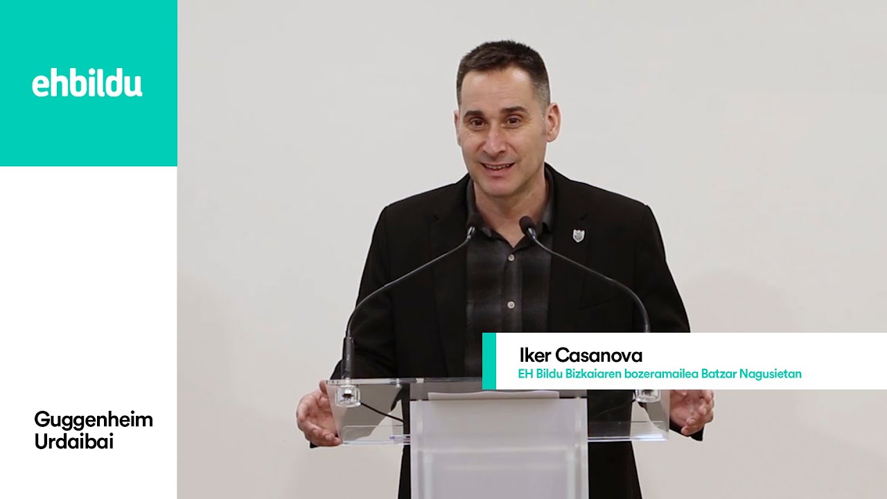 Iker Casanova, Guggenheim Urdaibai proiektuari buruz