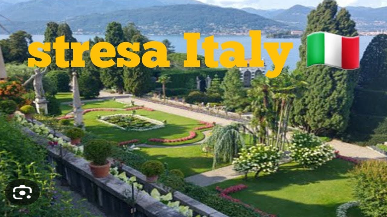 3 June 2023 Title! Stresa most beautiful town of lake Maggiore Italy 🇮🇹 walking tour(4K) Part. 1