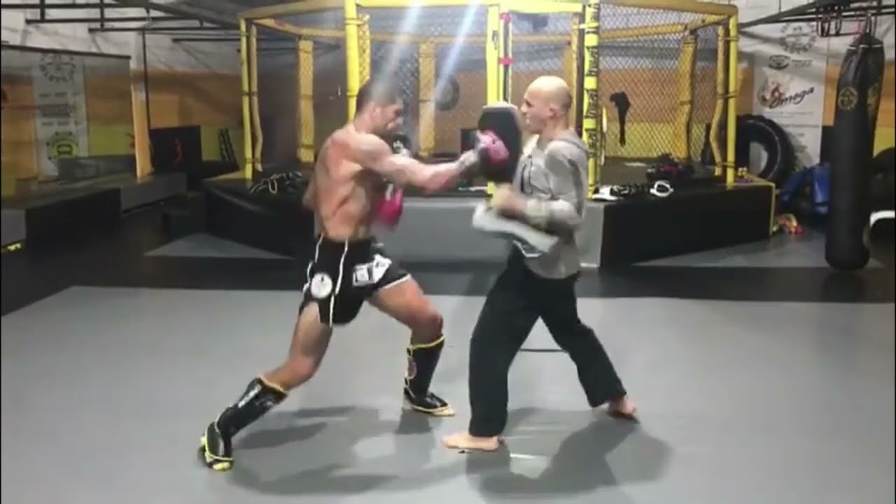 Alex Pereira pad work compilation (2016-2019)