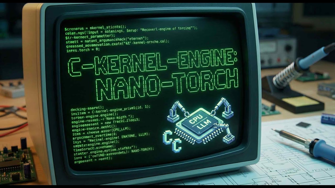 Building Nano PyTorch in C | C Kernel Engine #1 (CPU LLM Season 2)