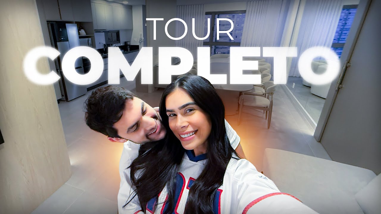 TOUR PELO APÊ COMPLETO!
