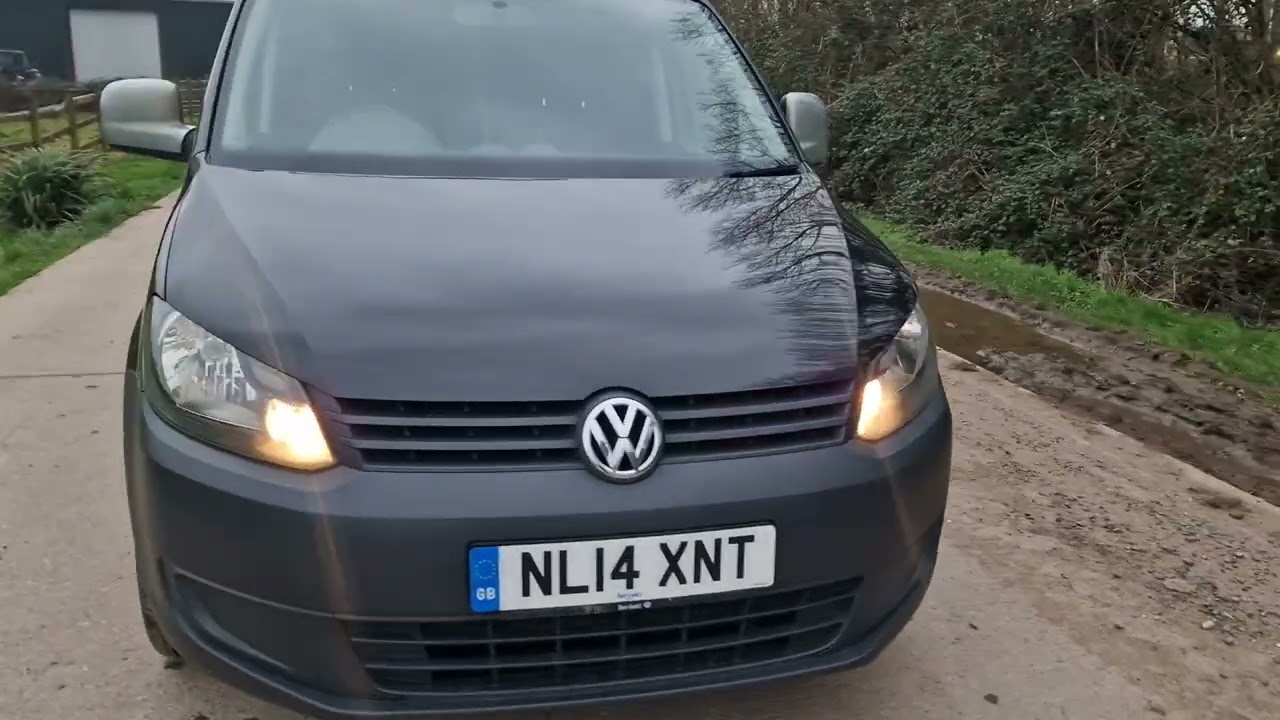 2014 VW Volkswagen Caddy C20 STARTLINE TDI BMT Black | Drives Perfect | 9m MOT