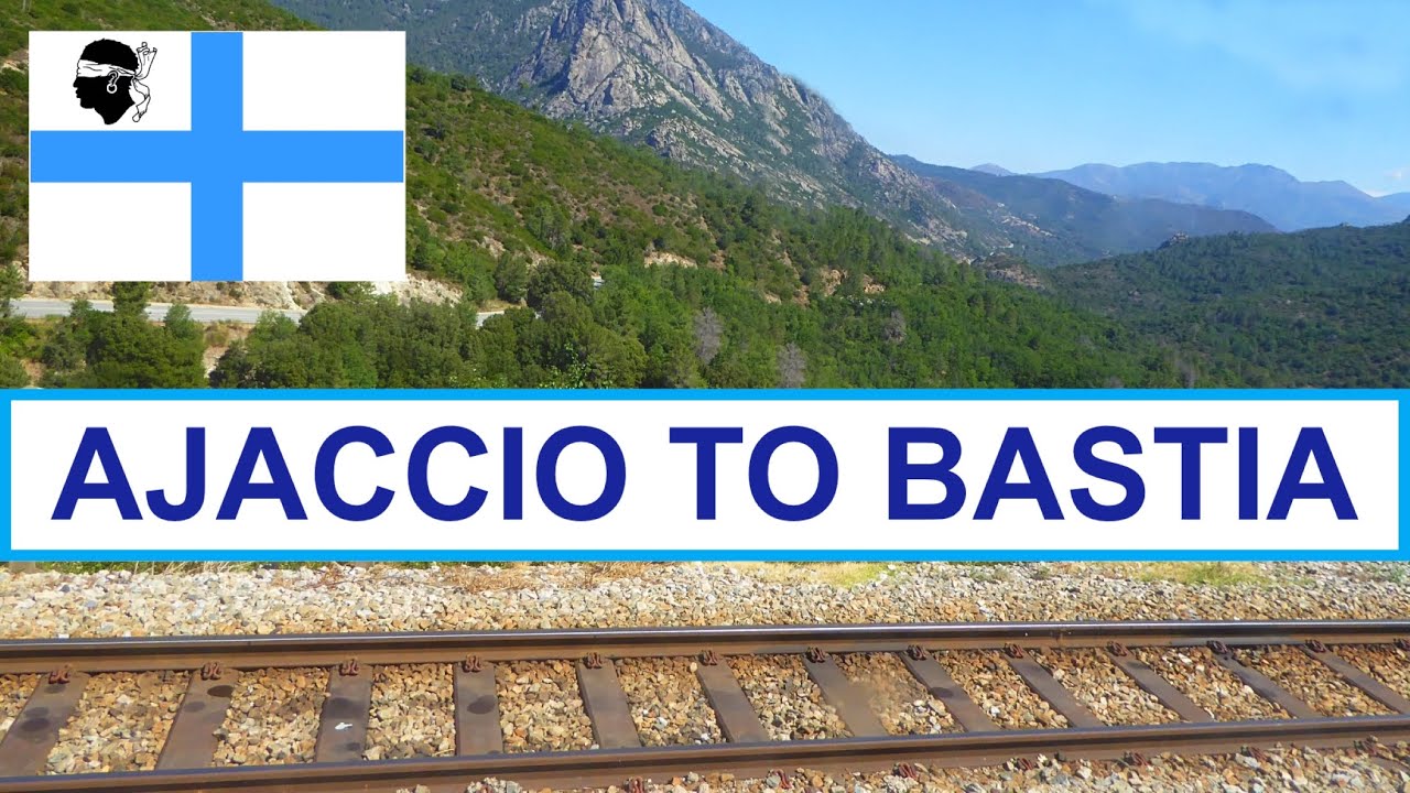 Train Ajaccio to Bastia