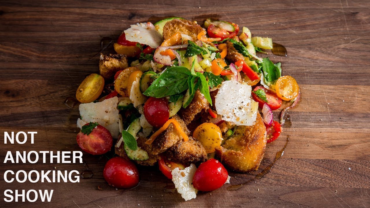 PANZANELLA SALAD | TUSCAN BREAD AND TOMATO SALAD