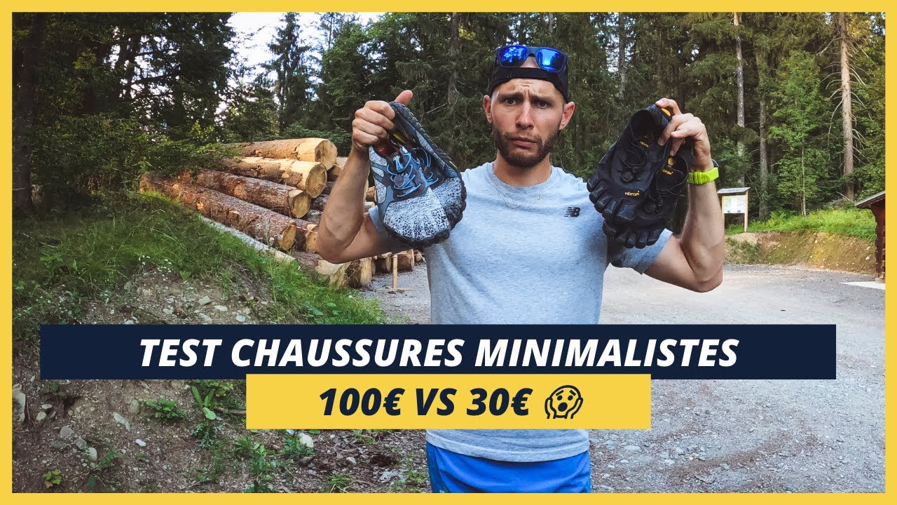 CHAUSSURES MINIMALISTES : 100€ Vs 30€