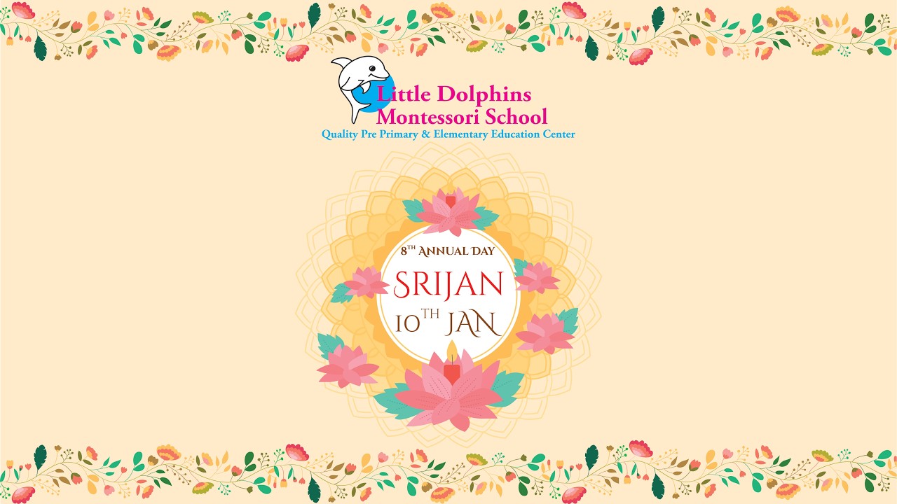 SRIJAN l Annual Function 2026 l Pre Primary Campus l Little Dolphins Montessori School
