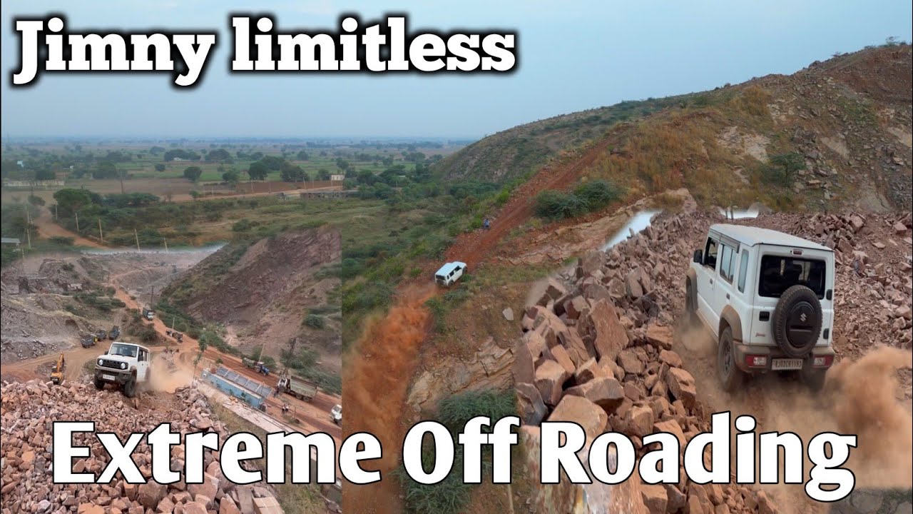 Extrem Jimny Off Road || Aisi off Roading Nahi Dekhi Hogi || khud ko diya Challenge poora kiya 🫡