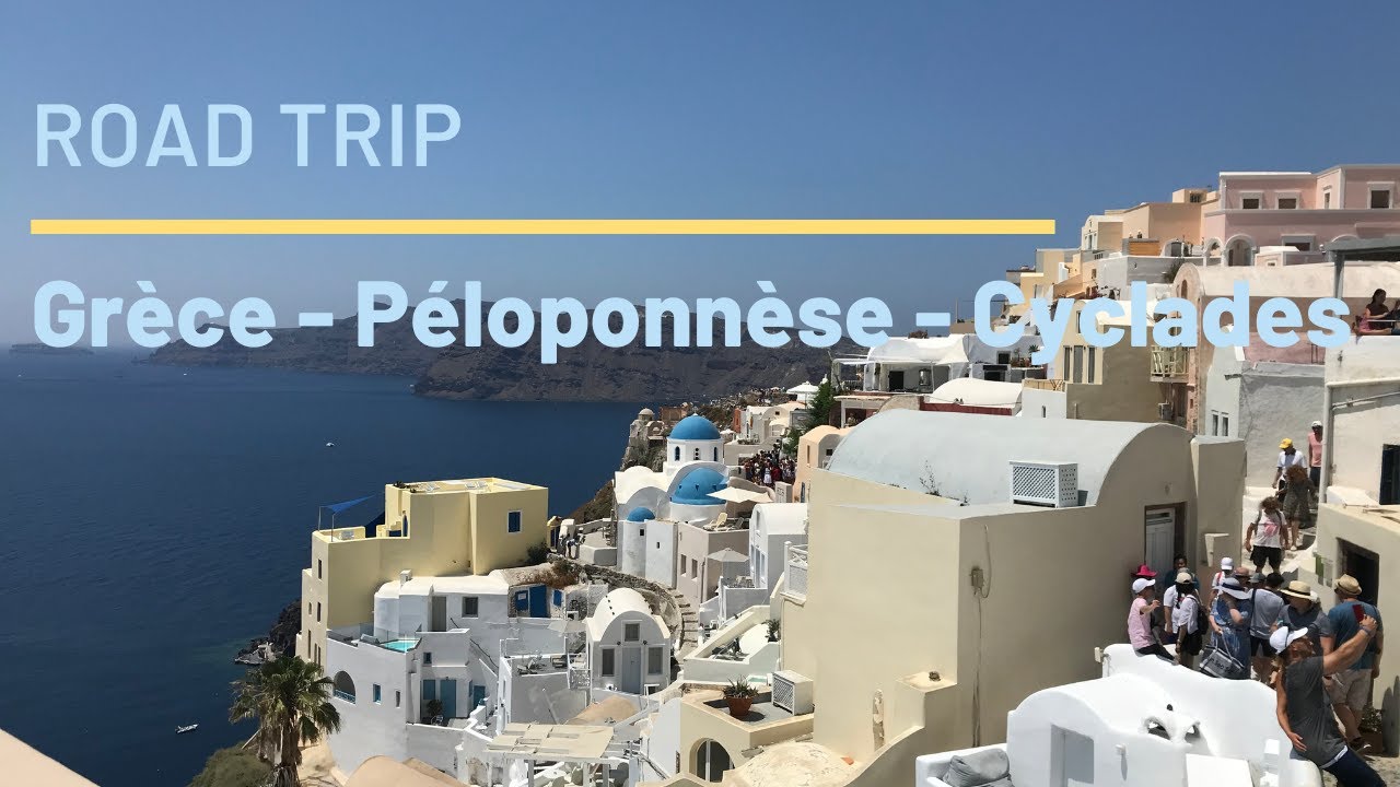 Road trip moto en Grèce, dans le Péloponnèse et les Cyclades