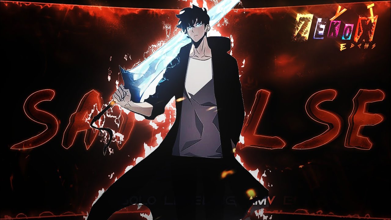 SOLO LEVELING [SUNG JINWOO] EDITED BY ZEKOX 🥶|SAYFALSE|#anime#animeedit#edit#sayfalse#sololeveling