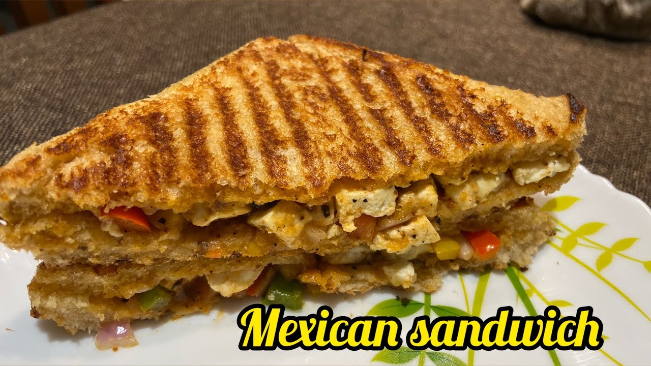 How to make tasty | Mexican sandwich | The Fine Plate